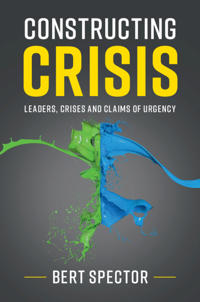 Kirjan kansi "Constructing Crisis"