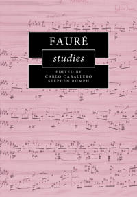 Kirjan kansi "Fauré Studies"