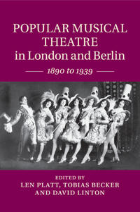 Bokomslag för "Popular Musical Theatre in London and Berlin"