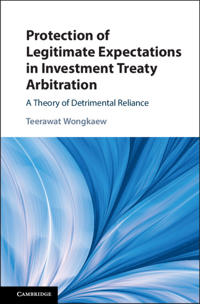 Bokomslag för "Protection of Legitimate Expectations in Investment Treaty Arbitration"
