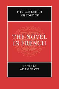 Kirjan kansi "The Cambridge History of the Novel in French"