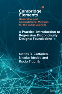 Elements in Quantitative and Computational Methods for the Social Sciences