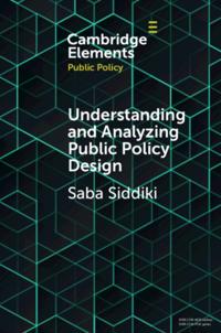Elements in Public Policy