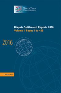 World Trade Organization Dispute Settlement Reports