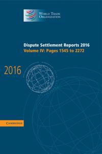 World Trade Organization Dispute Settlement Reports