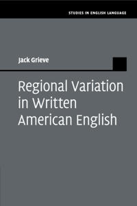 Bokomslag for "Regional Variation in Written American English"
