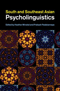 Bokomslag for "South and Southeast Asian Psycholinguistics"