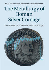 Kirjan kansi "The Metallurgy of Roman Silver Coinage"