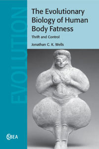 Kirjan kansi "The Evolutionary Biology of Human Body Fatness"