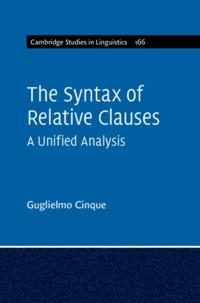 Cambridge Studies in Linguistics