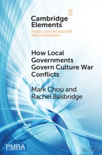 Elements in Public and Nonprofit Administration