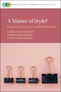 Cambridge Studies in Comparative Public Policy