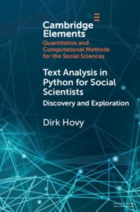 Elements in Quantitative and Computational Methods for the Social Sciences