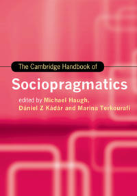 Bokomslag för "The Cambridge Handbook of Sociopragmatics"