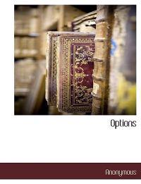 Kirjan kansi "Options"