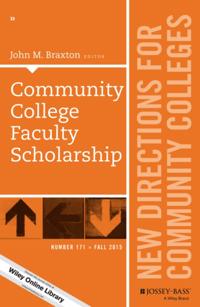 Community College Faculty Scholarship