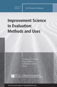 Improvement Science in Evaluation: Methods and Uses
