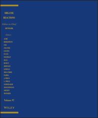 Organic Reactions, Volume 97