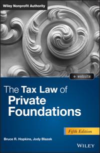 Tax Law of Private Foundations
