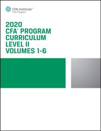 CFA Program Curriculum 2020 Level II, Volumes 1-6 Box Set