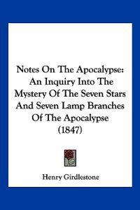 Bokomslag for "Notes On The Apocalypse"