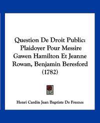 Question De Droit Public