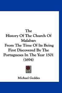 The History of the Church of Malabar