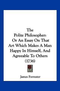 Bokomslag for "The Polite Philosopher"