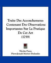 Traite Des Accouchemens