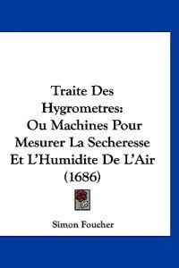 Traite Des Hygrometres