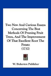 Two New And Curious Essays