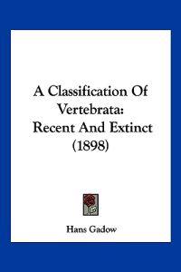 A Classification of Vertebrata