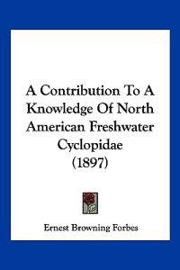 A Contribution to a Knowledge of North American Freshwater Cyclopidae