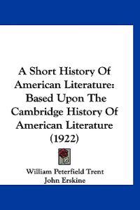 Bokomslag för "A Short History of American Literature"