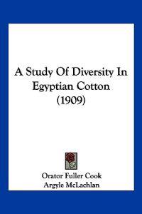 A Study of Diversity in Egyptian Cotton