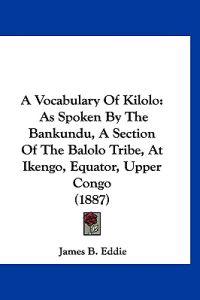 A Vocabulary of Kilolo