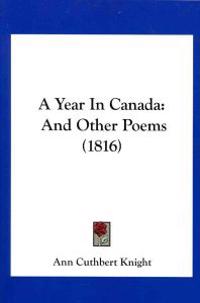 A Year in Canada