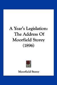 A Year's Legislation