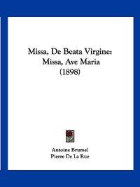 Missa, De Beata Virgine