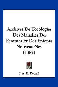 Archives De Tocologie