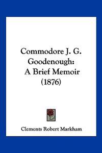 Commodore J. G. Goodenough