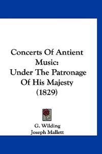 Concerts of Antient Music