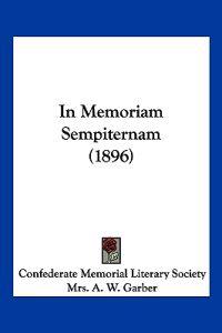 In Memoriam Sempiternam (1896)