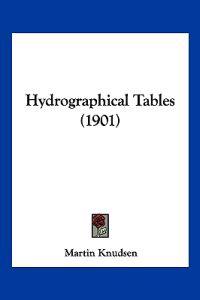 Hydrographical Tables (1901)