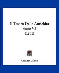 Il Tesoro Delle Antichita Sacre V3 (1731)