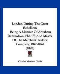 London During The Great Rebellion