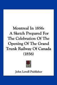 Montreal In 1856