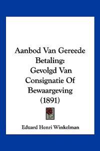 Aanbod Van Gereede Betaling
