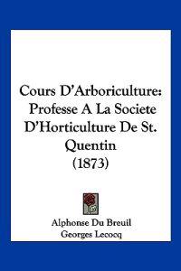 Cours D'Arboriculture