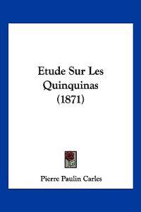 Etude Sur Les Quinquinas (1871)